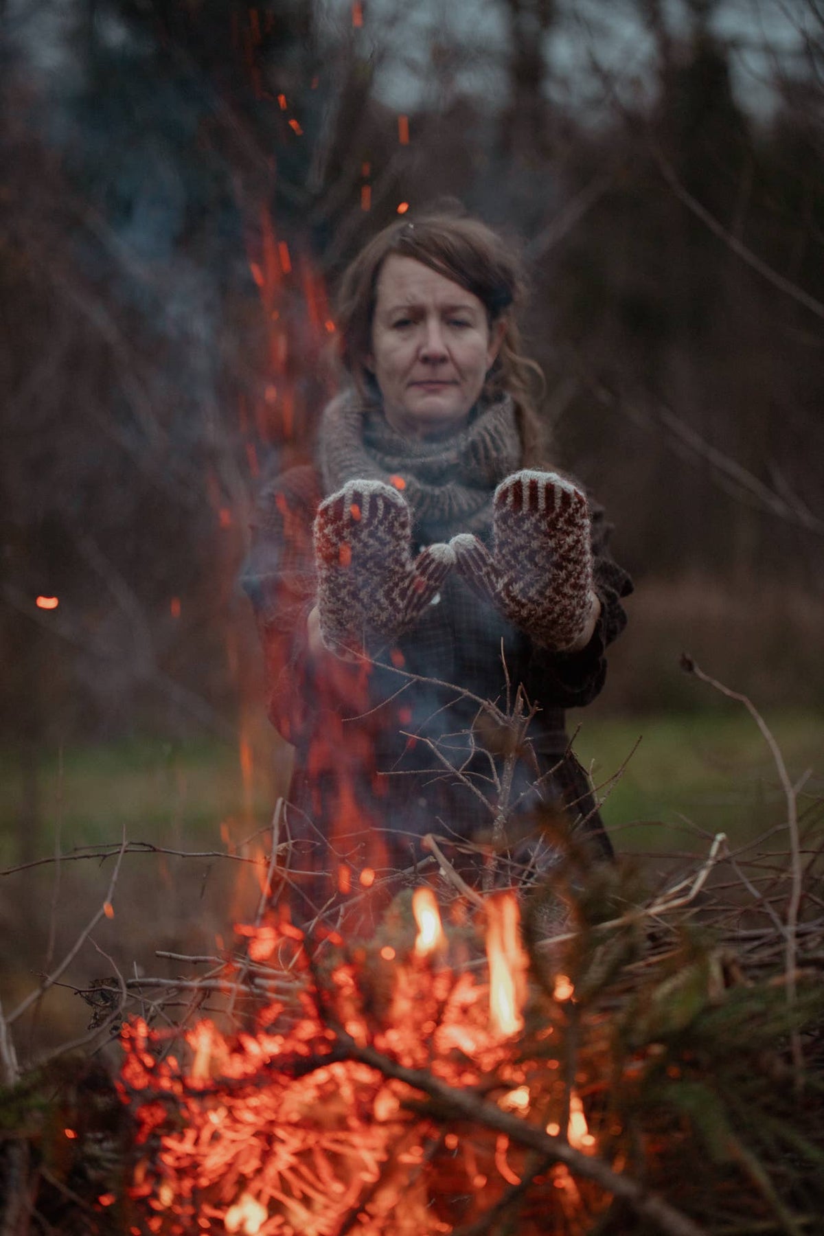 Ön och skogen: En stickad korrespondens
